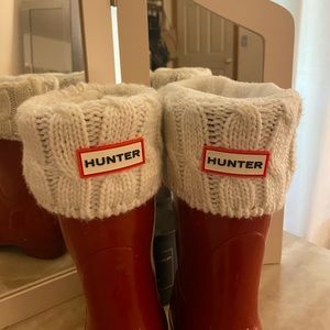 White Hunter book socks